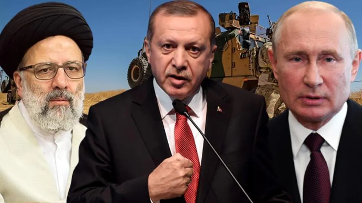 Cumhurbaşkanı Erdoğan Tahran'daki üçlü zirve için İran'da! Masada Suriye'ye olası operasyon var